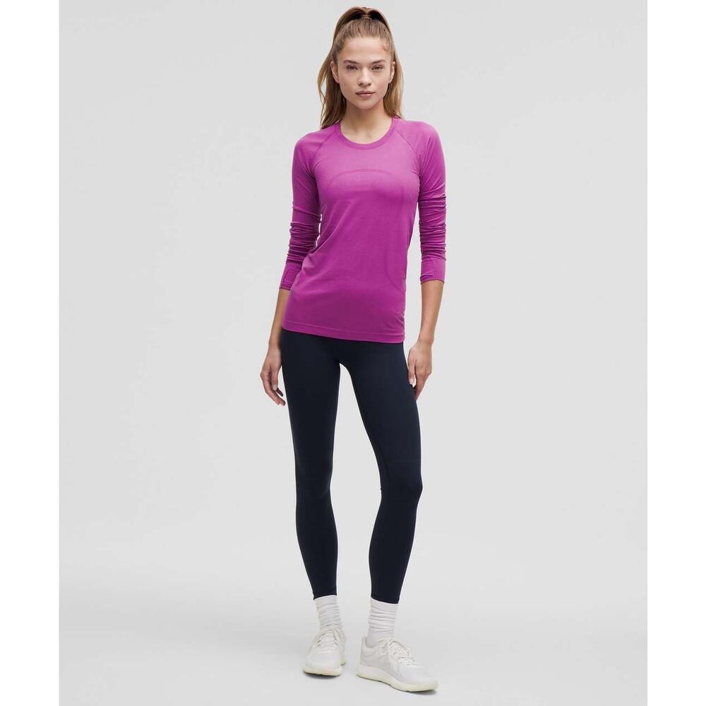 Lululemon Swiftly Tech Long-Sleeve Shirt 2.0 *Hip Length Size 12
